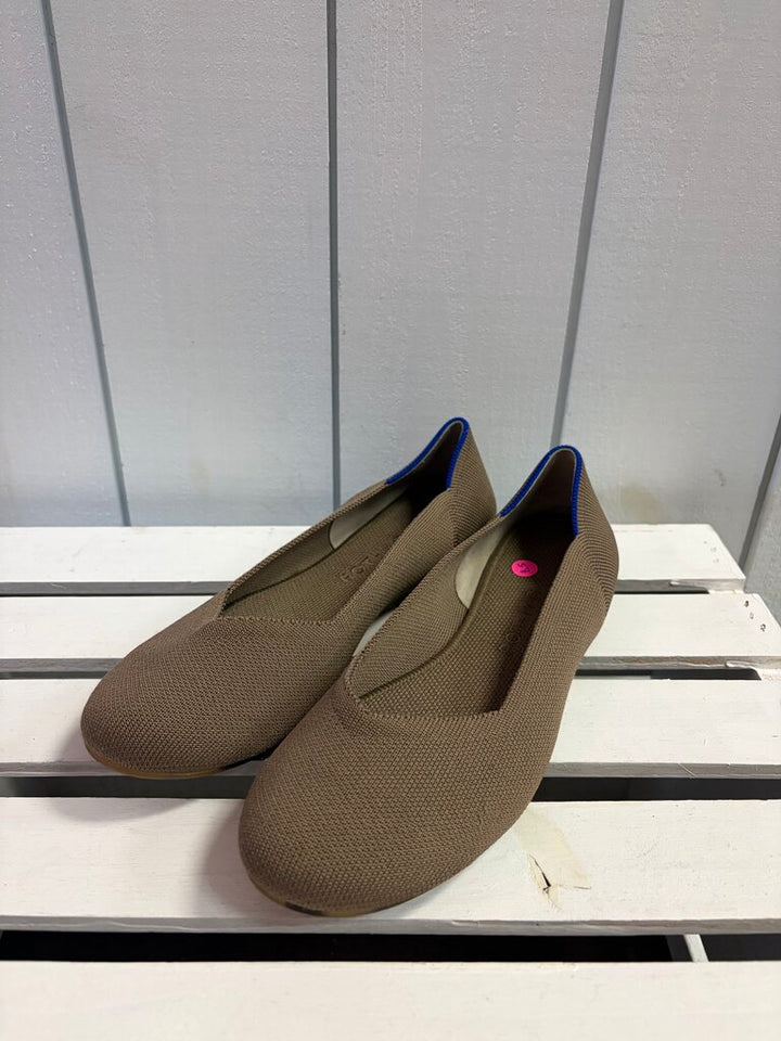 Rothy's The Point Flats in Portobello - Size 8.5(Retails$155)