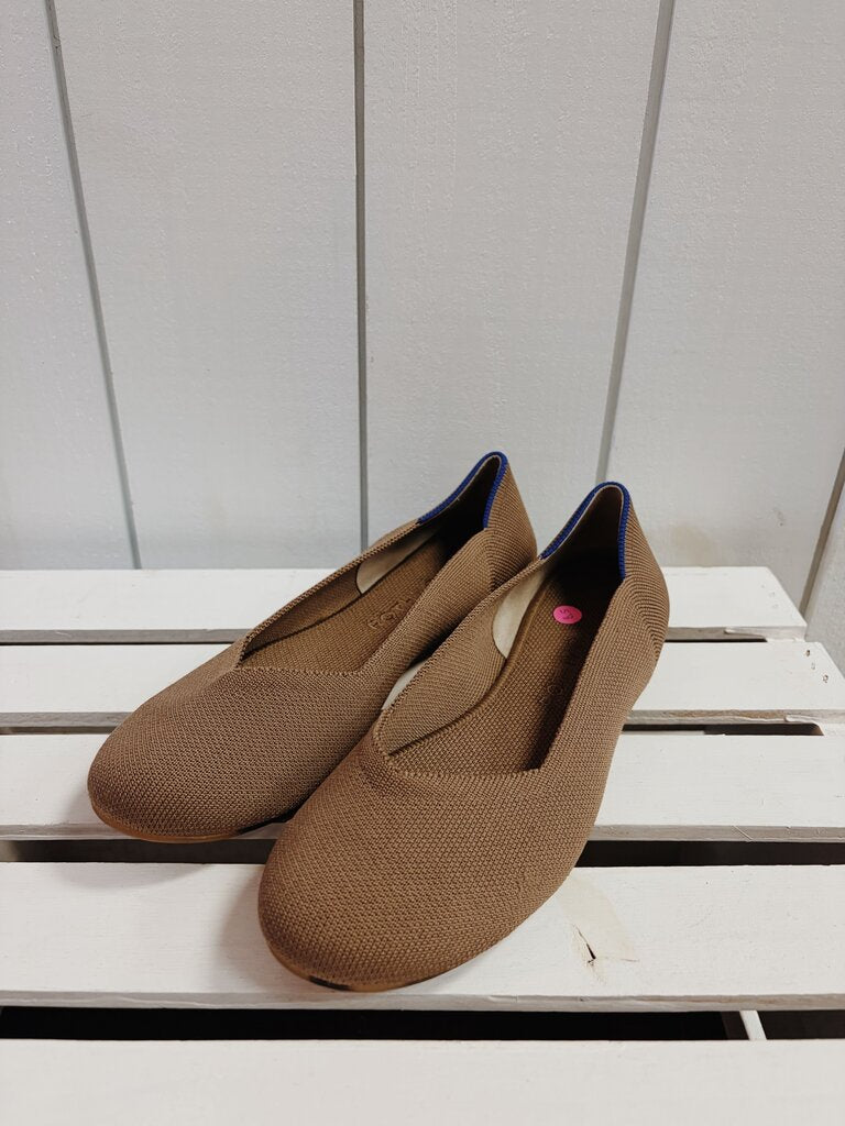 Rothy's The Point Flats in Portobello - Size 8.5(Retails$155)