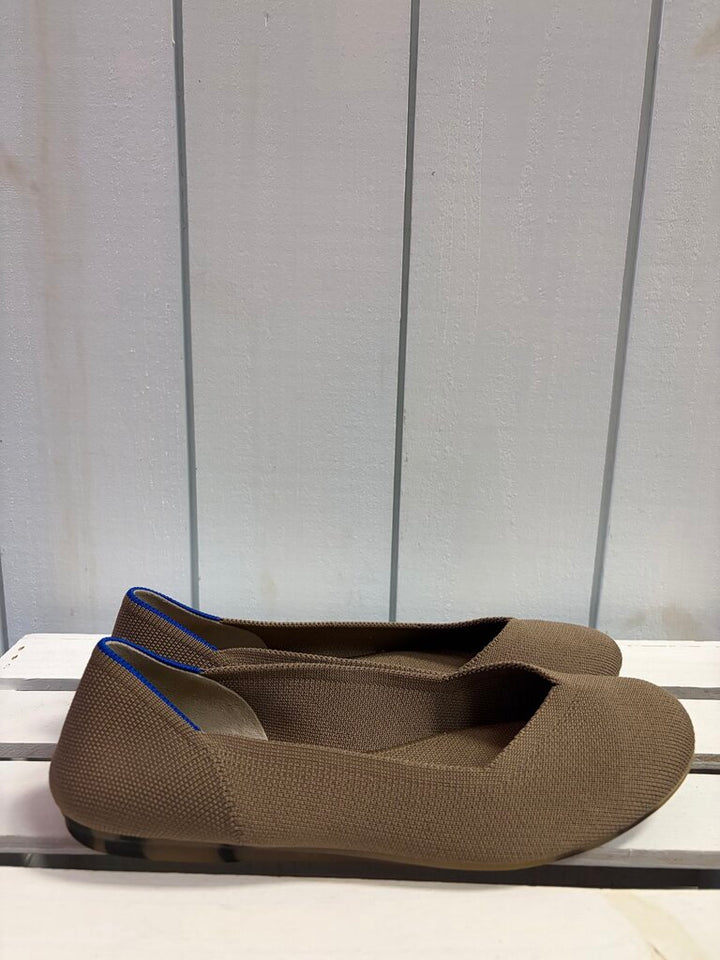 Rothy's The Point Flats in Portobello - Size 8.5(Retails$155)