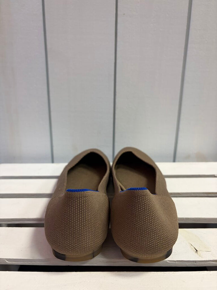 Rothy's The Point Flats in Portobello - Size 8.5(Retails$155)