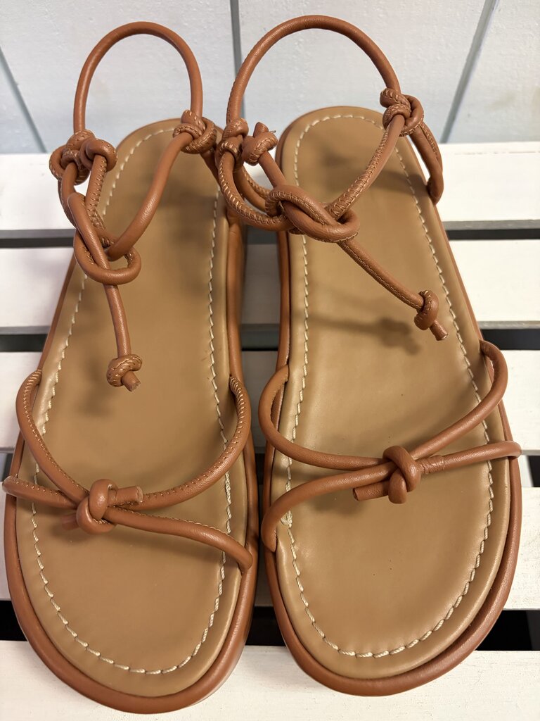 Flattered Platform Strappy Sandals - Size 39