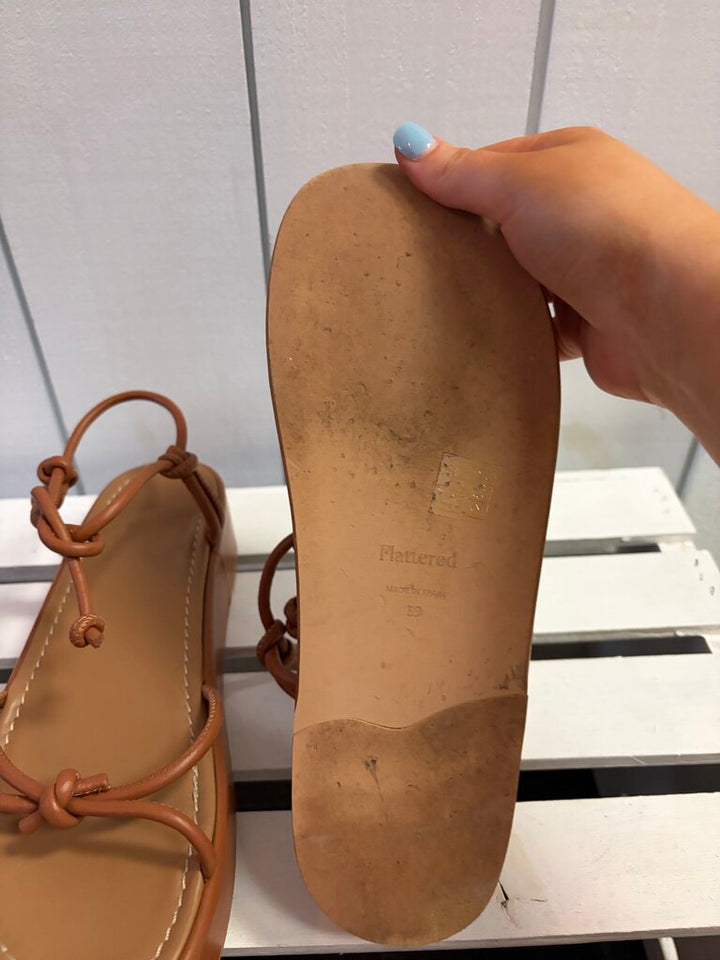 Flattered Platform Strappy Sandals - Size 39