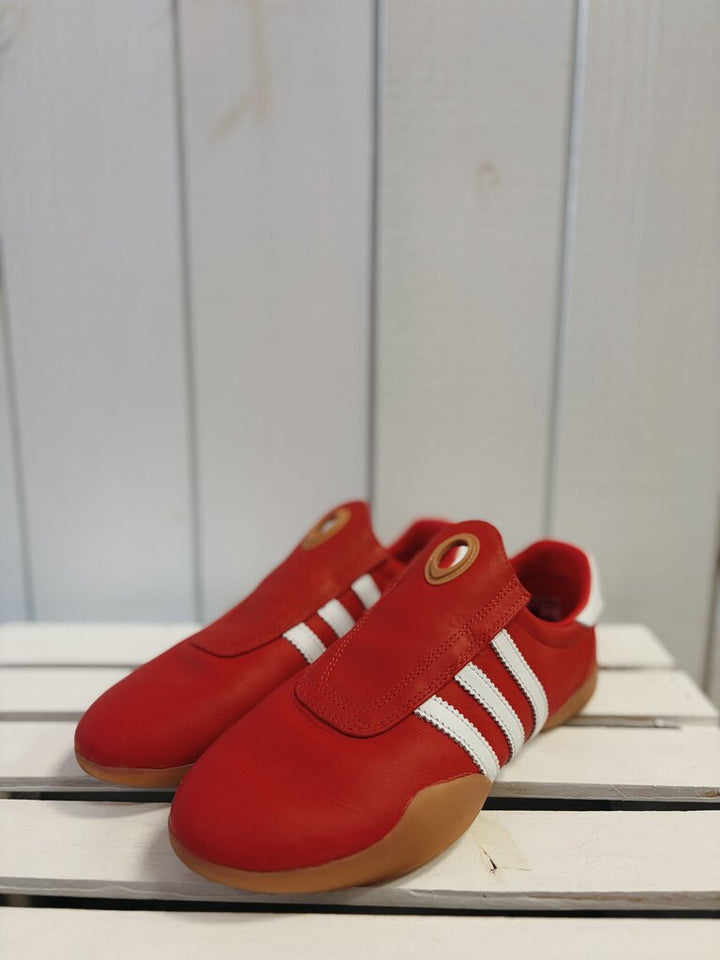 Adidas Taekwondo Mei Shoes in Red/Cloud White/Gum - Size 7.5(Retails $110)
