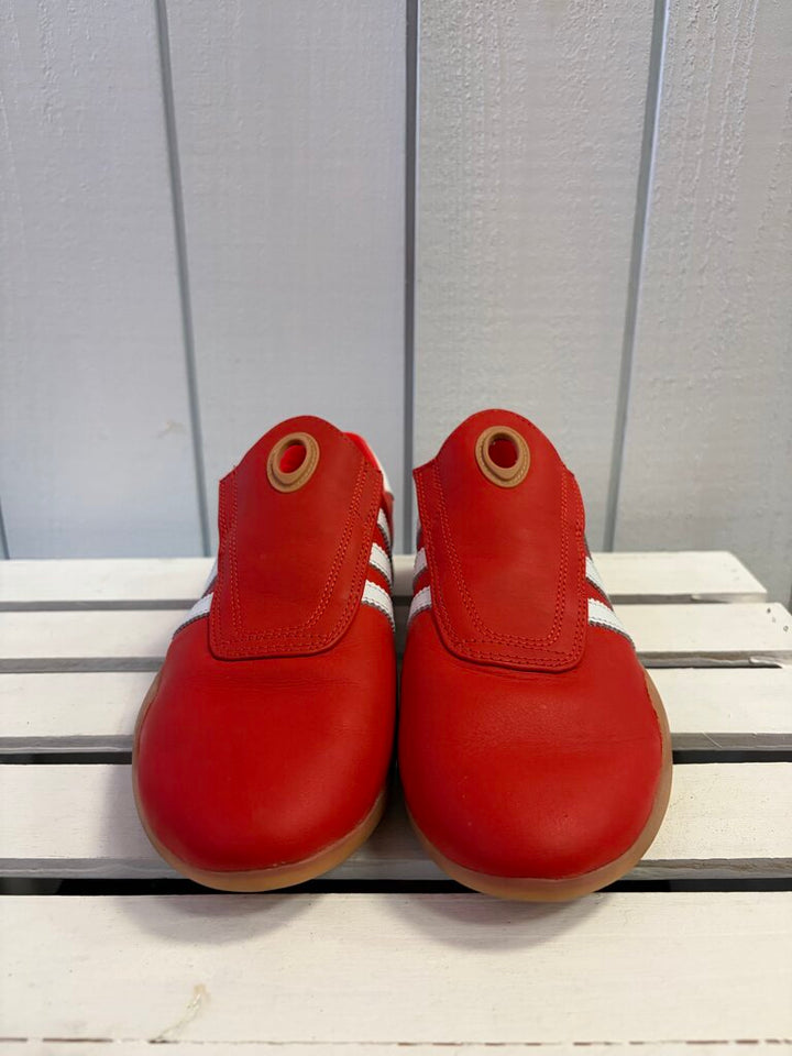 Adidas Taekwondo Mei Shoes in Red/Cloud White/Gum - Size 7.5(Retails $110)
