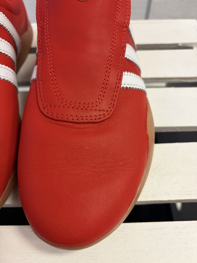 Adidas Taekwondo Mei Shoes in Red/Cloud White/Gum - Size 7.5(Retails $110)