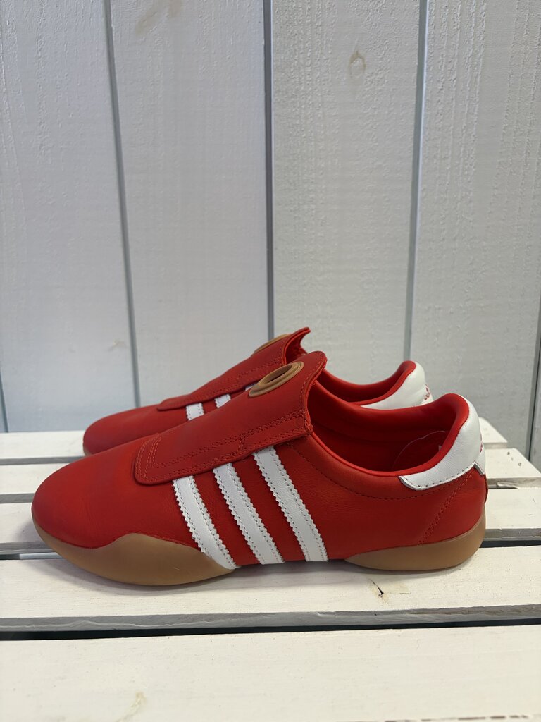Adidas Taekwondo Mei Shoes in Red/Cloud White/Gum - Size 7.5(Retails $110)