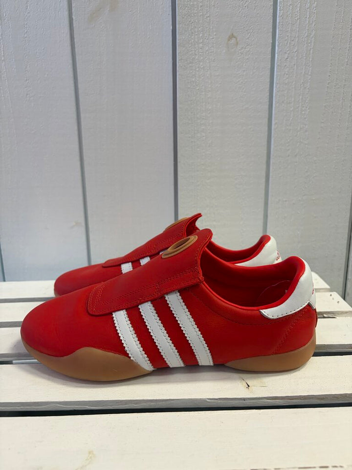 Adidas Taekwondo Mei Shoes in Red/Cloud White/Gum - Size 7.5(Retails $110)