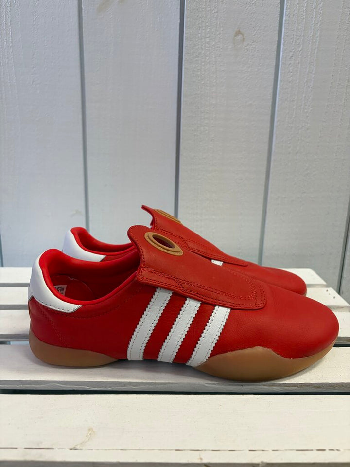 Adidas Taekwondo Mei Shoes in Red/Cloud White/Gum - Size 7.5(Retails $110)