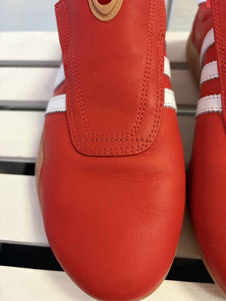 Adidas Taekwondo Mei Shoes in Red/Cloud White/Gum - Size 7.5(Retails $110)