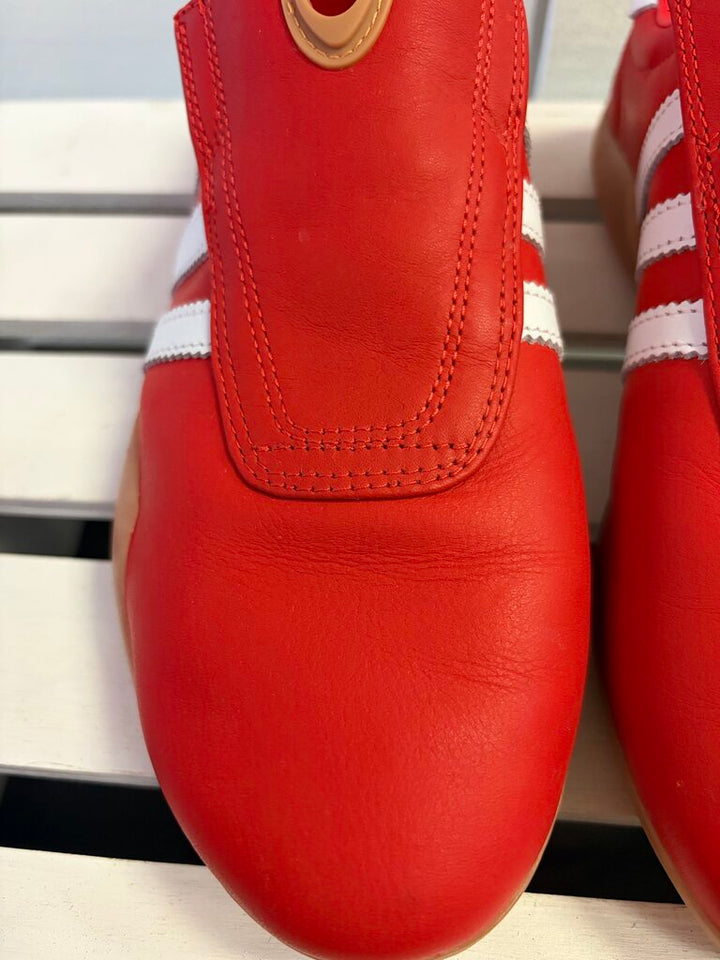 Adidas Taekwondo Mei Shoes in Red/Cloud White/Gum - Size 7.5(Retails $110)