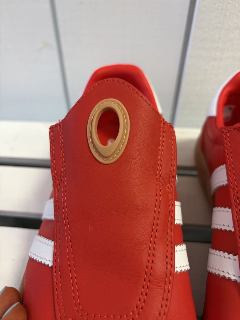 Adidas Taekwondo Mei Shoes in Red/Cloud White/Gum - Size 7.5(Retails $110)