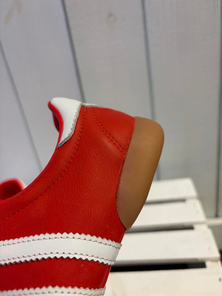 Adidas Taekwondo Mei Shoes in Red/Cloud White/Gum - Size 7.5(Retails $110)