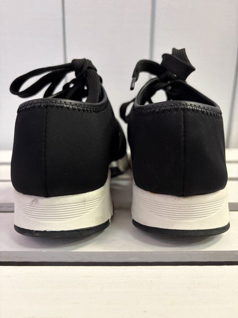 All Black Solid Mesh Sneakers - Size 36(Retails $185)