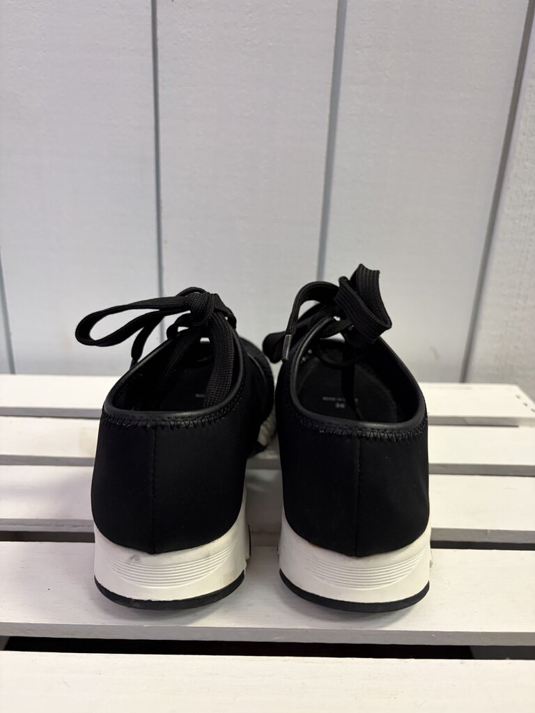 All Black Solid Mesh Sneakers - Size 36(Retails $185)