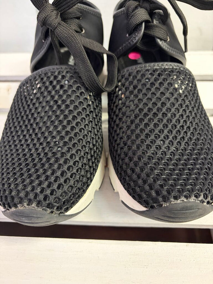 All Black Solid Mesh Sneakers - Size 36(Retails $185)