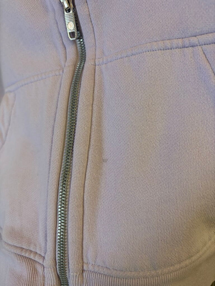 Lululemon Scuba Oversized Full Zip in Faint Lavender - Size M/L(Retails $128)