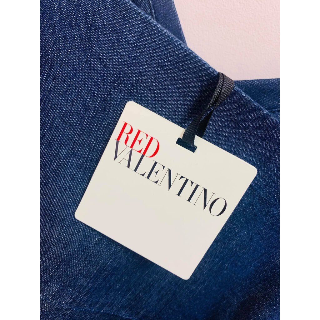 Red Valentino Denim Dress NWT Size 48
