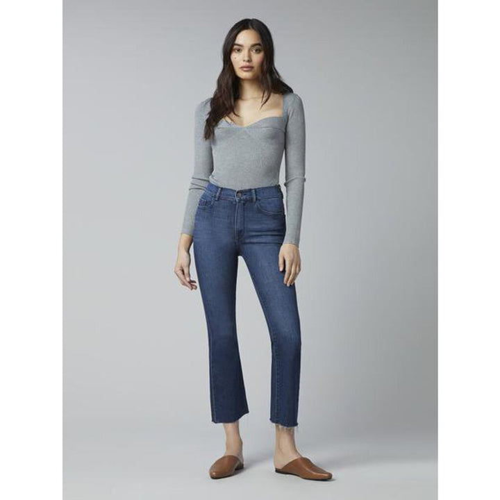 DL1961 Bridget Boot High Rise Instasculpt Crop - Size 24