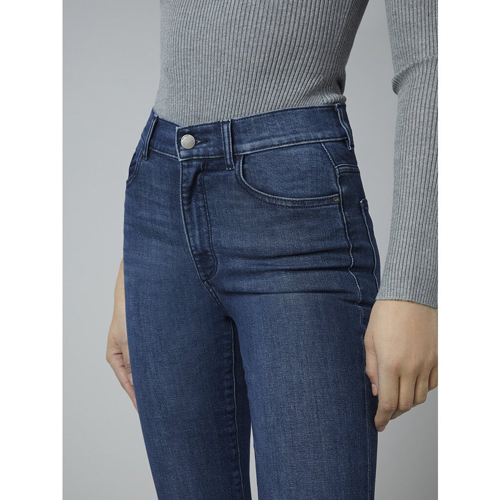 DL1961 Bridget Boot High Rise Instasculpt Crop - Size 24