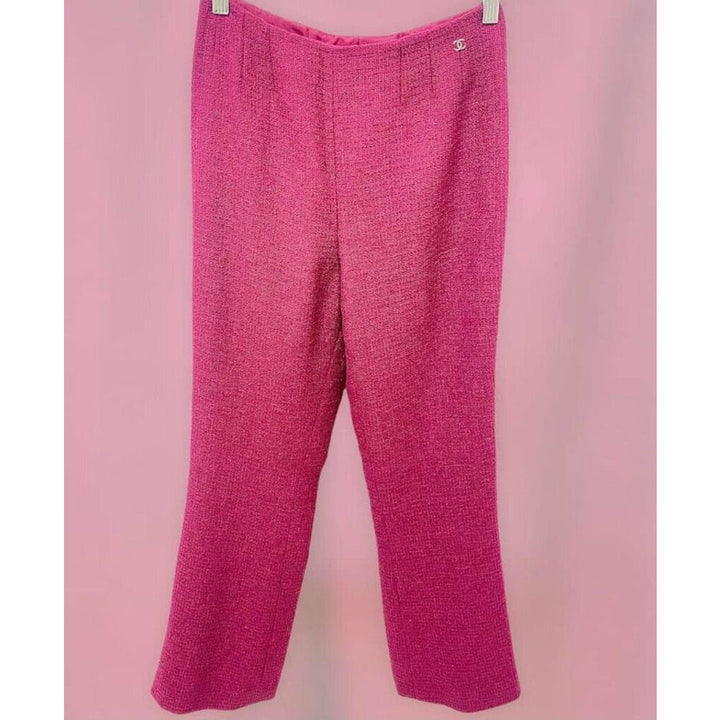 CHANEL Tweed Pants - Size 40