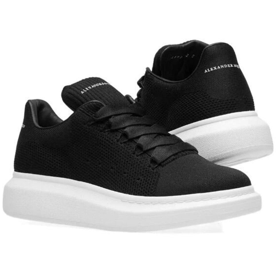 Alexander McQueen Wedge Sole Knit Sneaker - Size 40