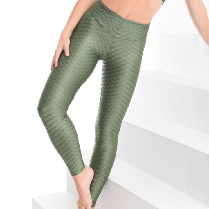 Booty by Brabants Croco Skin Legginngs in Chrome Agave - One Size