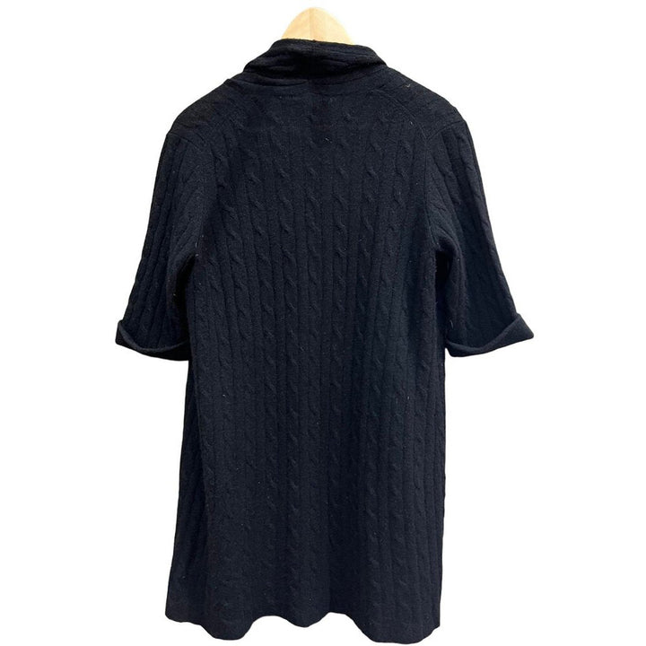 White + Warren Cashmere Cable Knit Cardigan - Size Large