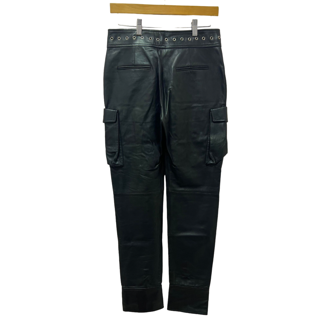 Monse Leather Cargo Pocket Pants- Size Large