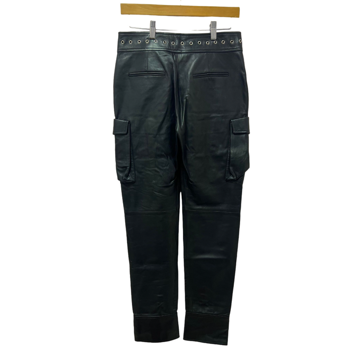 Monse Leather Cargo Pocket Pants- Size Large