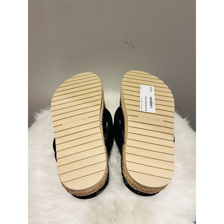 Vince Forest Espadrille Platform Flip Flop - Size 5
