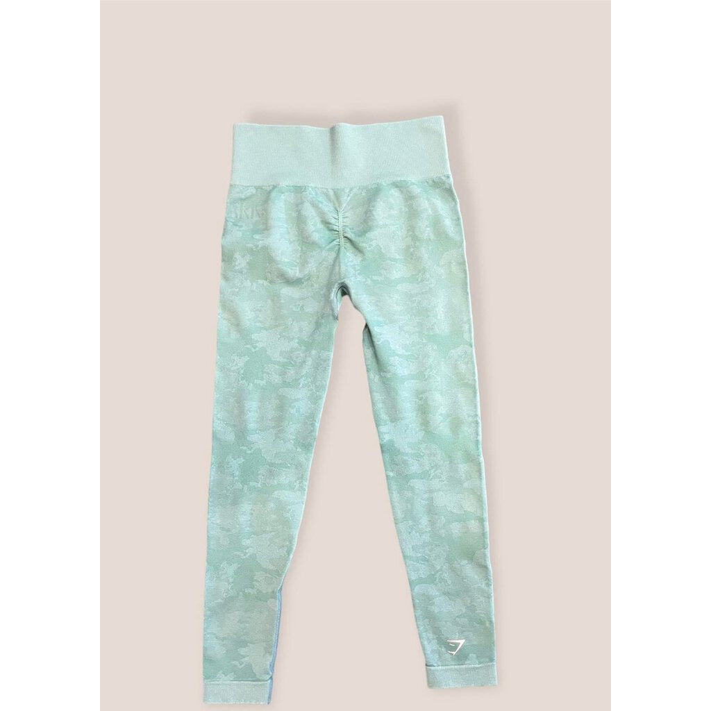 Gymshark Camo Seamless Leggings - Size Medium