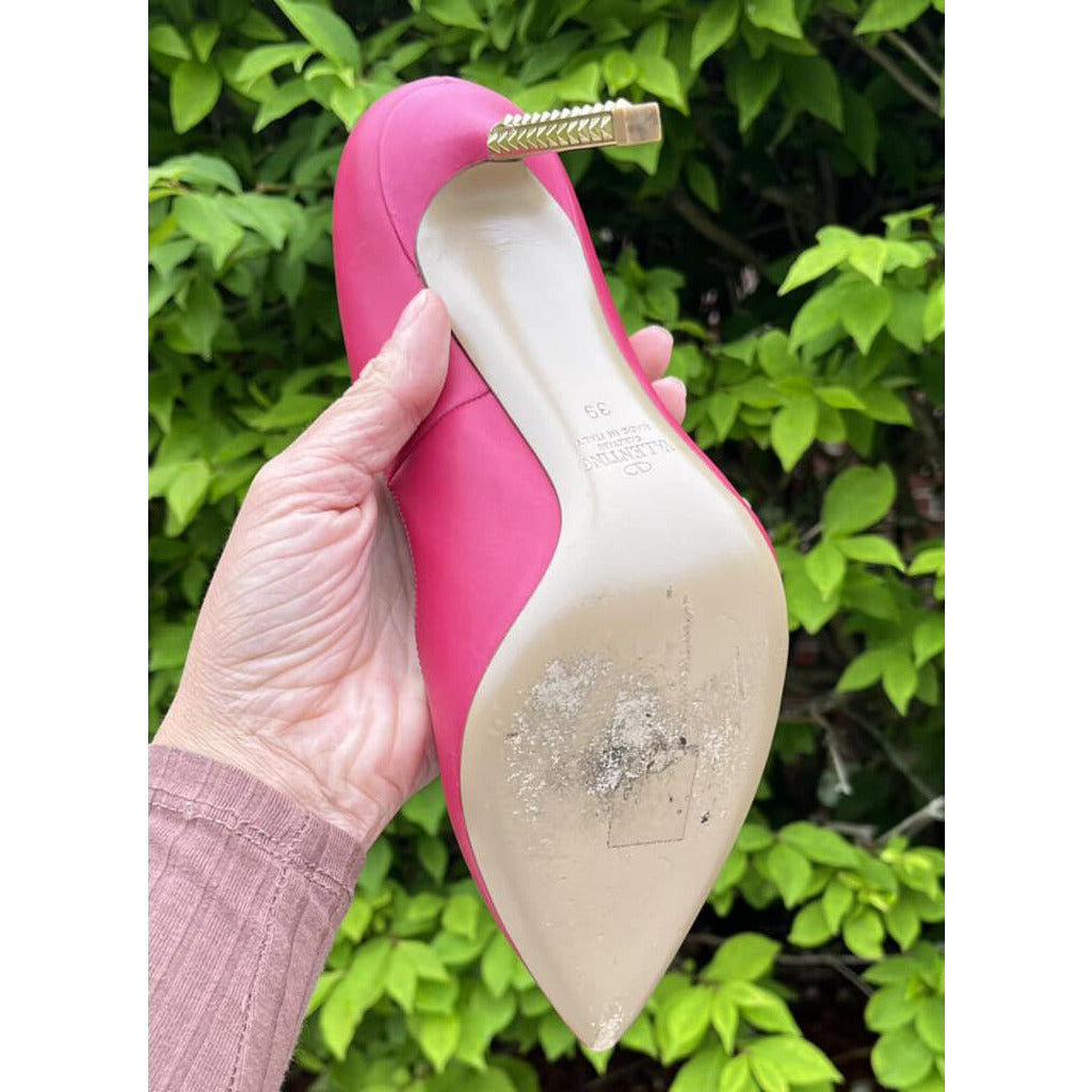 Valentino サーモンピンク パンツ 新品未使用 SALE‼️ RESEXXY サスペンダー付ワイドパンツ（ピンク） -ファッション