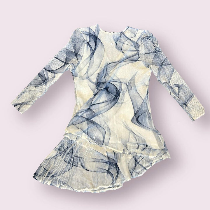 Komarov NWT Flowy Sky Blossom Tunic - Size Large