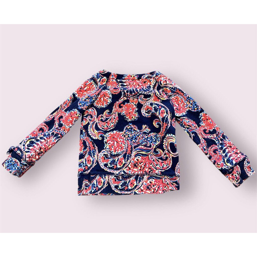 Lilly Pulitzer Mini Kingsley Pullover in For The Halibut - Size XS
