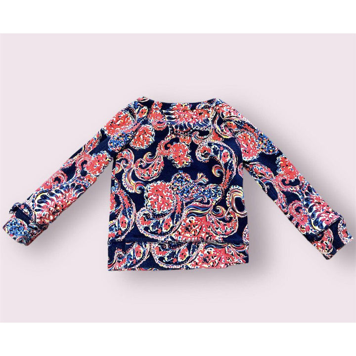 Lilly Pulitzer Mini Kingsley Pullover in For The Halibut - Size XS