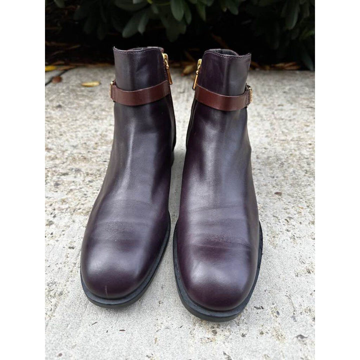 Tod's Leather Colorblock Pattern Boots - Size 42