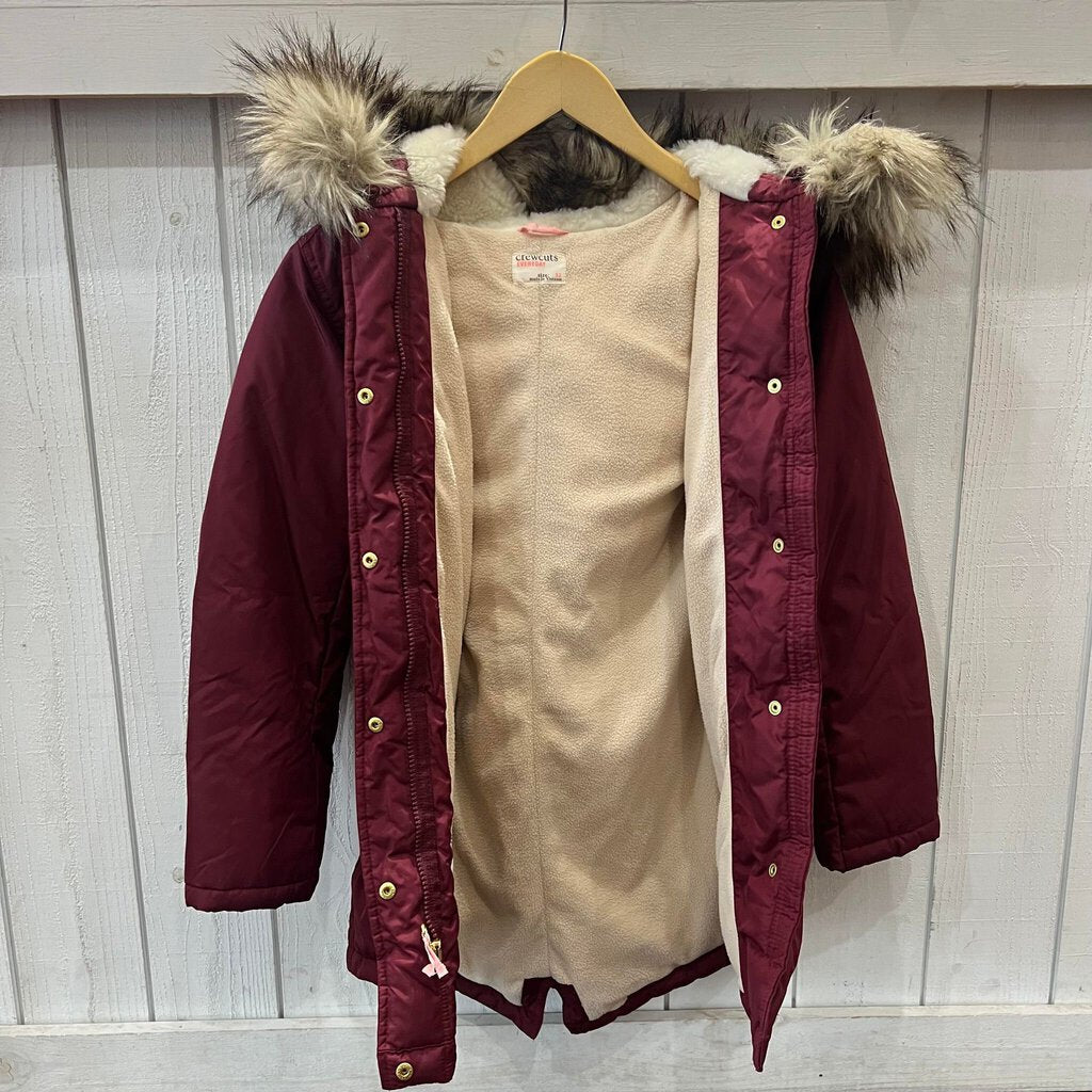 Crewcuts Fishtail Girl’s Hooded Jacket - Size 12