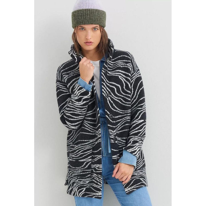 Maeve Eunice Funnel Neck Cardigan - Size Medium