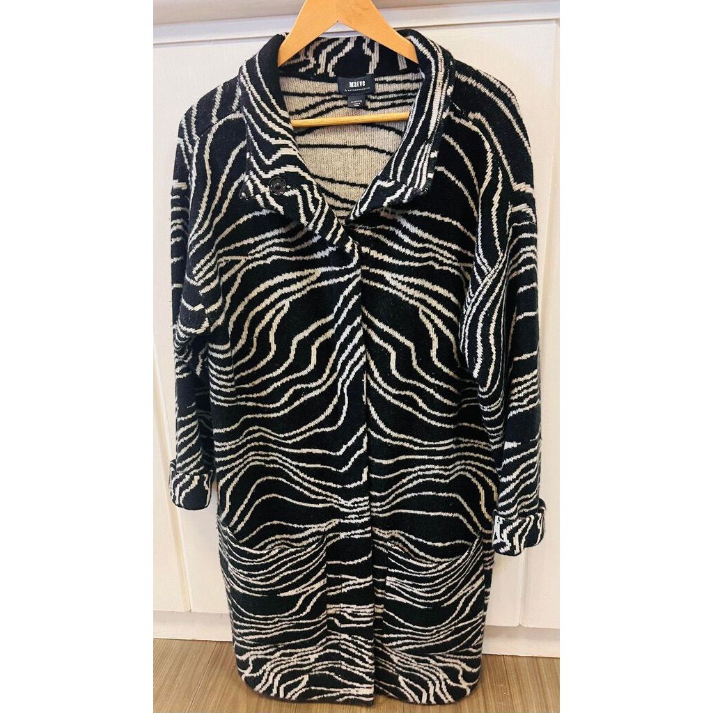 Maeve Eunice Funnel Neck Cardigan - Size Medium