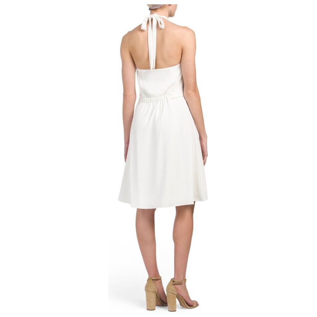 Theory NWT Nayline Elevate Crepe Halter Dress - Size 4
